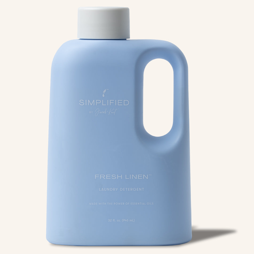 Simplified by Jacob + Kait Fresh Linen Laundry Detergent